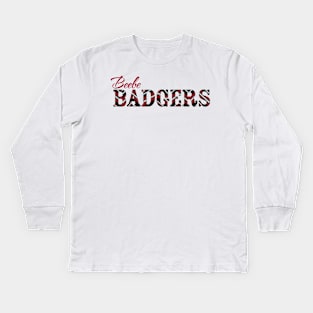 Beebe Badgers School Spirit T Kids Long Sleeve T-Shirt